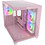 Cougar FV150 Mini Pink Gaming Mini Tower Κουτί Υπολογιστή με Πλαϊνό Παράθυρο