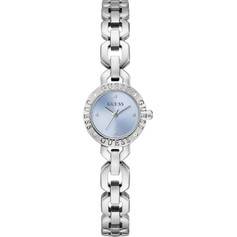 Guess Siren Γυναικείο Ρολόι με Ασημί Μεταλλικό Μπρασελέ GW1019L1