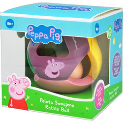 Hasbro Peppa Pig Κουδουνίστρα Μπάλα για Νεογέννητα