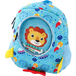 Statovac Space Lion Σχολική Τσάντα Πλάτης Νηπιαγωγείου Πολύχρωμη 100871
