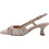 B-Soft Γόβες Slingback Δερμάτινες με Λεπτό Χαμηλό Τακούνι Μπεζ 152-3212-15