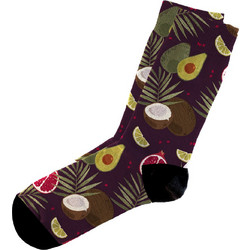 Dimisocks Do You Dare Tropical Fruits Ανδρικές Κάλτσες Ψηλές με Σχέδια Πολύχρωμες 60122