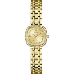 Guess Hazel Γυναικείο Ρολόι με Χρυσό Μεταλλικό Μπρασελέ GW1018L2