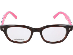 Dsquared2 DQ5098 Γυναικείος Σκελετός Γυαλιών Οράσεως Κοκάλινος Καφέ Ροζ