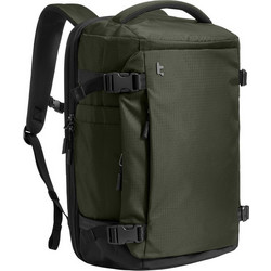 Tomtoc Navigator-T66 Αδιάβροχο Backpack Laptop 17.3" Green