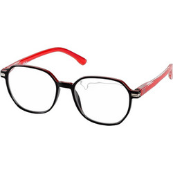 EyeLead E265 Ανδρικά Γυαλιά Πρεσβυωπίας +1.50 Κοκάλινα Μαύρα Κόκκινα
