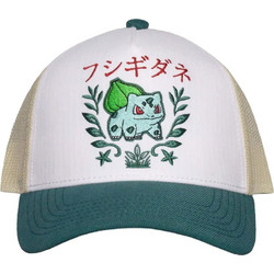 Difuzed Pokemon Bulbasaur Ανδρικό Καπέλο Jockey με Δίχτυ Snapback Υφασμάτινο Πολύχρωμο TC810210POK