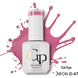 Gptrade 47 Neon Diamond Cat Eye Ημιμόνιμο Βερνίκι Νυχιών 15ml