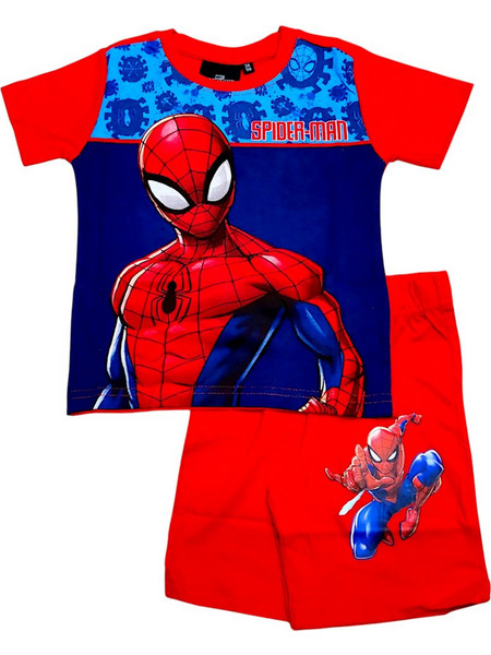 Disney Spider-Man Βαμβακερή Καλοκαιρινή Κόκκινη SPI36-0732