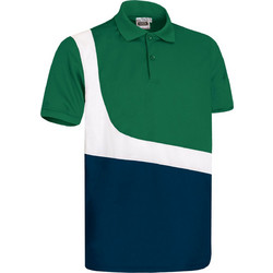 Valento Ανδρική Μπλούζα Polo Κοντομάνικη Χακί Navy Μπλε GREEN-WHITE-ORION