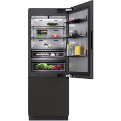 Miele KFMC3834R Εντοιχιζόμενος Ψυγειοκαταψύκτης 476lt No Frost Υ212.3xΠ75.6xΒ60.8cm Μαύρος
