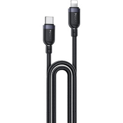 Yesido CA191 Braided USB-C to Lightning Cable 27W 2m Black