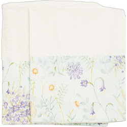 Beauty Home Σετ Βαπτιστικά Λαδόπανα για Κορίτσι Spring Garden Γαλάζια 334469-CE1D7D20