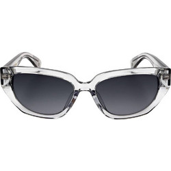 Rag & Bone RNB1055S KB7 Γυναικεία Γυαλιά Ηλίου Cat Eye Κοκάλινα Διαφανή με Μαύρο Φακό
