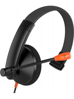 Meetion HP002U On Ear Ακουστικό με Μικρόφωνο & USB-A Μαύρο