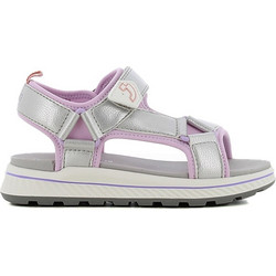 Safety Jogger Παιδικά Πέδιλα για Κορίτσι Ανατομικά Ασημί Ροζ SJ613961
