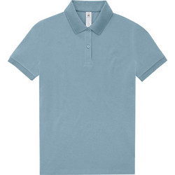 B&C Collection Γυναικεία Μπλούζα Polo Κοντομάνικη Amalfi Blue PW463