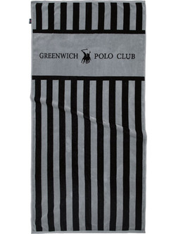 Greenwich Polo Club 5234 Πετσέτα Θαλάσσης Γκρι 90x180cm