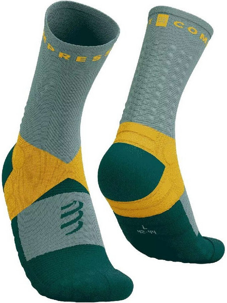 Compressport Ultra Trail V2.0 Ανδρικές Κάλτσες Ψηλές με Σχέδια Βεραμάν SQTU355-7883