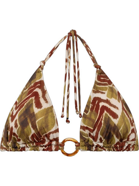 Minerva Bikini Top Τριγωνάκι Χακί 90-9779D-351