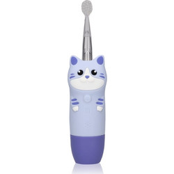InnoGio Cat Violet Παιδική Ηλεκτρική Οδοντόβουρτσα με Χρονομετρητή