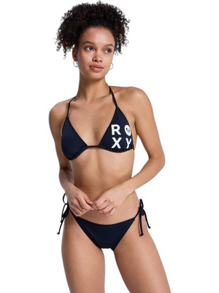 Roxy Bikini Set Τριγωνάκι Μαύρο ERJX203595-KVJ0