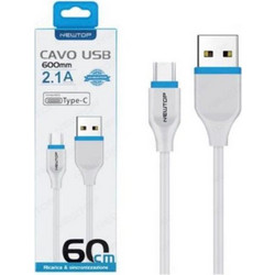Newtop CU09 USB-A to USB-C 0.6m White