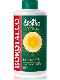 Borotalco Good Morning Silky Creamy Vanilla Αφρόλουτρο σε Gel 500ml