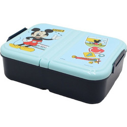 Gim Mickey Πλαστικό Παιδικό Δοχείο Φαγητού Γαλάζιο