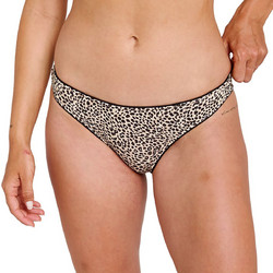 Rip Curl Bikini Slip Animal Print Μπεζ 0ZXWSW-0090