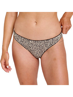 Rip Curl Bikini Slip Animal Print Μπεζ 0ZXWSW-0090