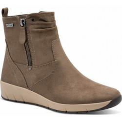 Jana Γυναικεία Μποτάκια Αστραγάλου Suede Καφέ 8-26497-45-231