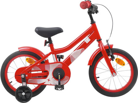 vidaXL 42009382 Παιδικό Ποδήλατο Πόλης 14" Κόκκινο