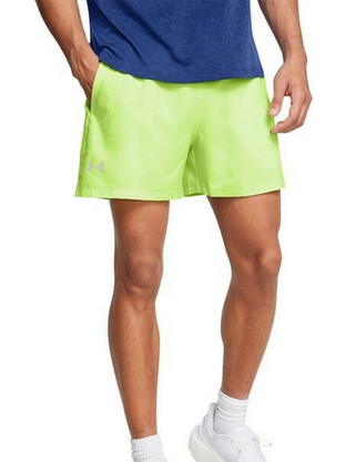 Under Armour Launch 5'' Αθλητικό Ανδρικό Σορτς Running Lime 1382617-712