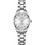 Hamilton Jazzmaster Γυναικείο Ρολόι με Ασημί Μεταλλικό Μπρασελέ H32301181
