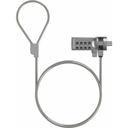 Aisens ASLK-D40N01-SL Κλειδαριά Laptop με Συνδυασμό 1.5m