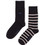 Linea D'Oro Bamboo Ανδρικές Κάλτσες Ψηλές Navy Μπλε 3Pack K502-1