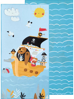 Kentia Float 262 Παιδική Πετσέτα Θαλάσσης Microfiber Γαλάζια 70x140cm