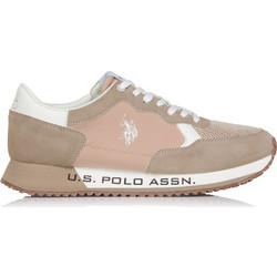 U.S. Polo Assn. Ανδρικά Sneakers Μπεζ CLEEF011