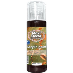 Maxi Decor 068 Chocolate Ακρυλικό Χρώμα Ζωγραφικής 130ml