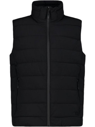 CMP Αμάνικο Ανδρικό Μπουφάν Puffer Μαύρο 34K0757-U901
