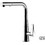Gessi Proton 17177-031 Μπαταρία Κουζίνας Πάγκου Διπλής Παροχής Ανάμεικτη με Ντουζ Inox