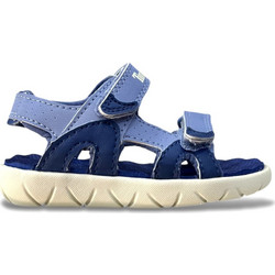 Timberland Παιδικά Πέδιλα για Αγόρι Ανατομικά Navy Μπλε Μπλε TB0A5M2DA7Y