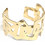 Karma Γυναικείο Βραχιόλι Βέργα από Ατσάλι Xρυσό 2612-309X