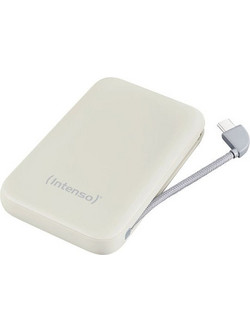 Intenso S10000 Power Bank 10000mAh με Θύρα USB-A & Θύρα USB-C Beige