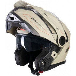 Garibaldi FG110 Adventure Matt Sand Red Κράνος Μηχανής Flip-Up 1750gr