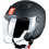 XVX Helmets Amalfi RX-440 Matt Black Κράνος Μηχανής Jet