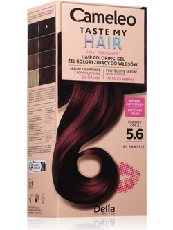 Delia Taste My Hair 5.6 Ανοιχτό Καστανό Κόκκινο Ημιμόνιμη Βαφή Μαλλιών