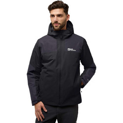 Jack Wolfskin Ανδρικό Μπουφάν Χειμωνιάτικο Softshell Μαύρο A61872-6000