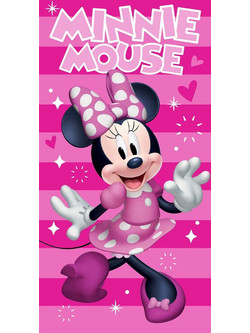 Dimcol Minnie 181 Παιδική Πετσέτα Θαλάσσης Φούξια 70x140cm